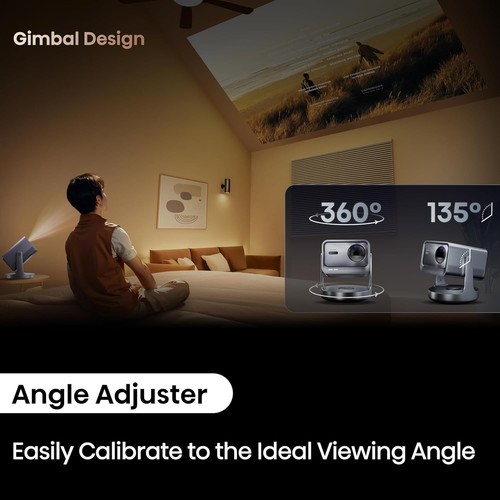 Hisense C2 Ultra Triple Laser Smart Portable Projector 4K 3,000Lumens 65''–300''