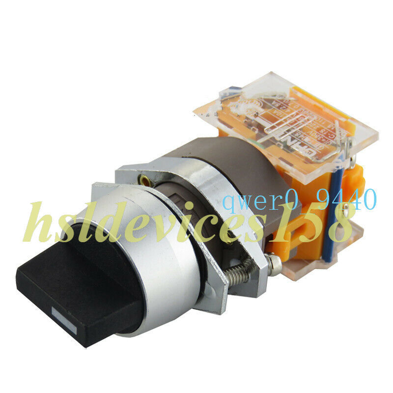 10Pcs/box LAY39-20X-3 2NO 3-Gear Self-locking Knob Switch