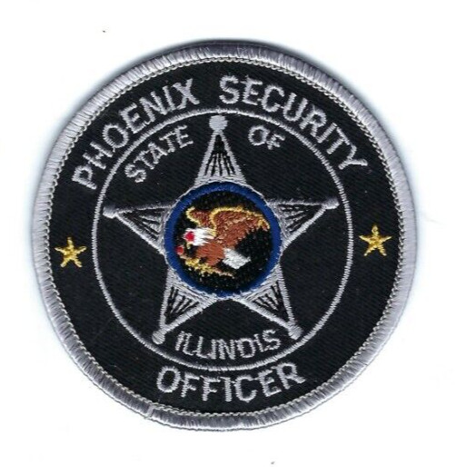 Phoenix Security Officer - State of Illinois IL patch - NEW!