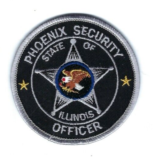 Phoenix Security Officer - State of Illinois IL patch - NEW!