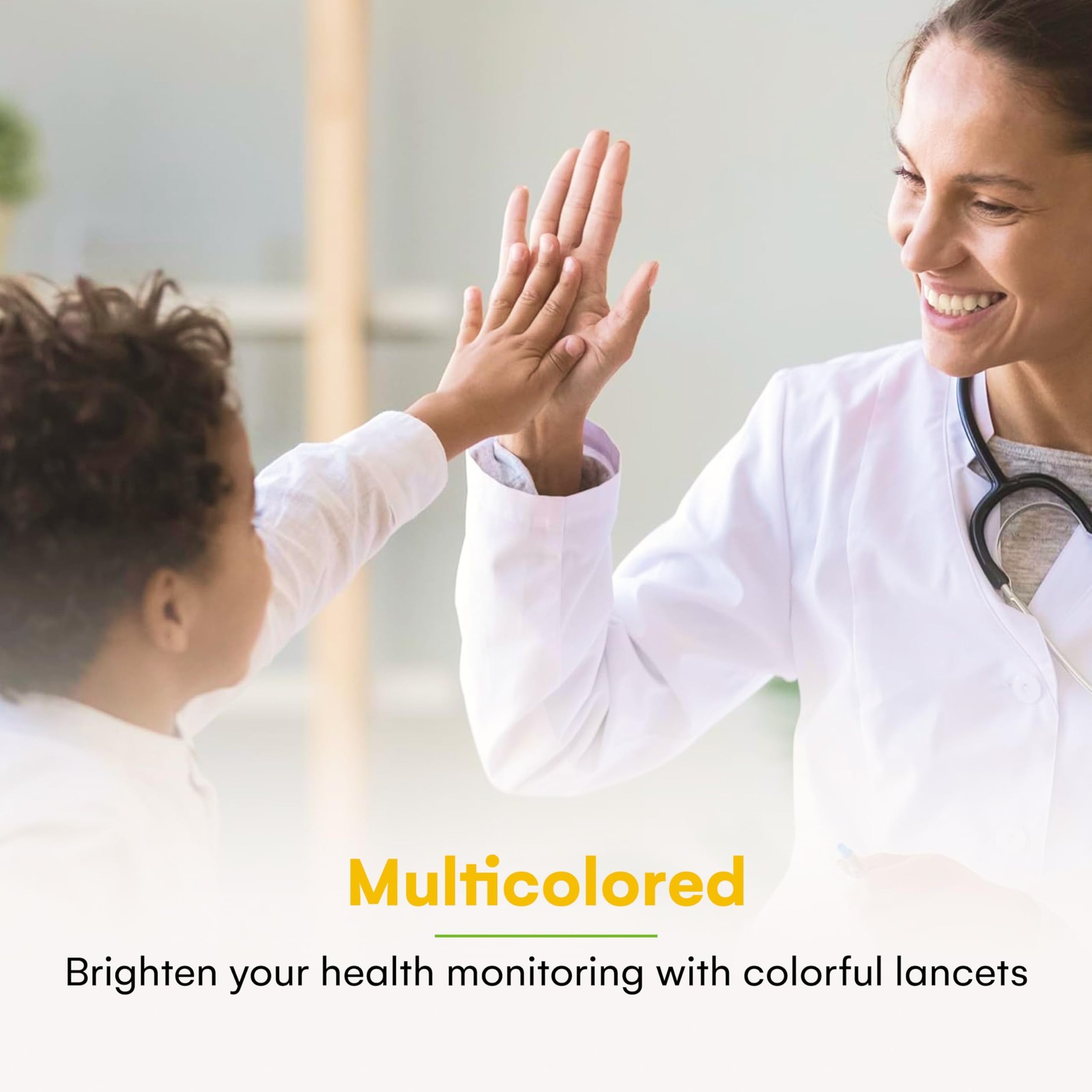 Lancets for Diabetes Testing - 30 Gauge 300 Count (Pack of 1), Multicolored