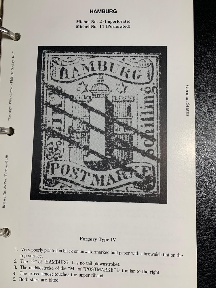 GPS Refernce Manual of (Germany) Forgeries - Dr Werner M Bohne - Vols 5 10