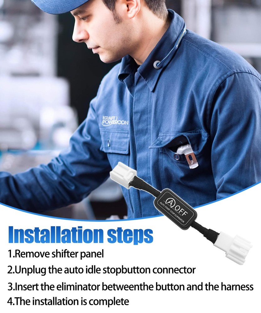 Auto Idle Stop Start Eliminator Disable Compatible with Honda Ridgeline Passp...