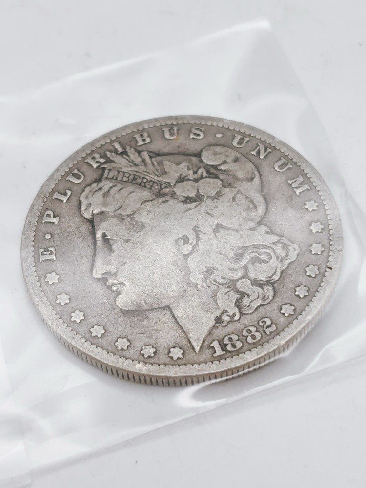 1882 S Morgan Silver Dollar Coin Circulated