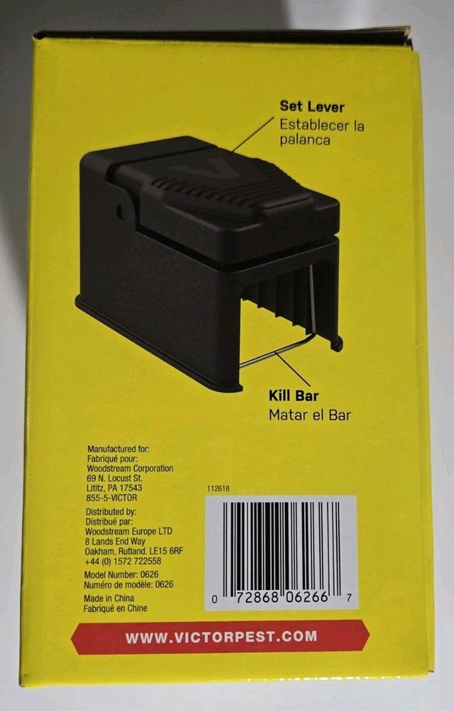 Victor Black Box Gopher Trap 0626 - Easy Set Trap