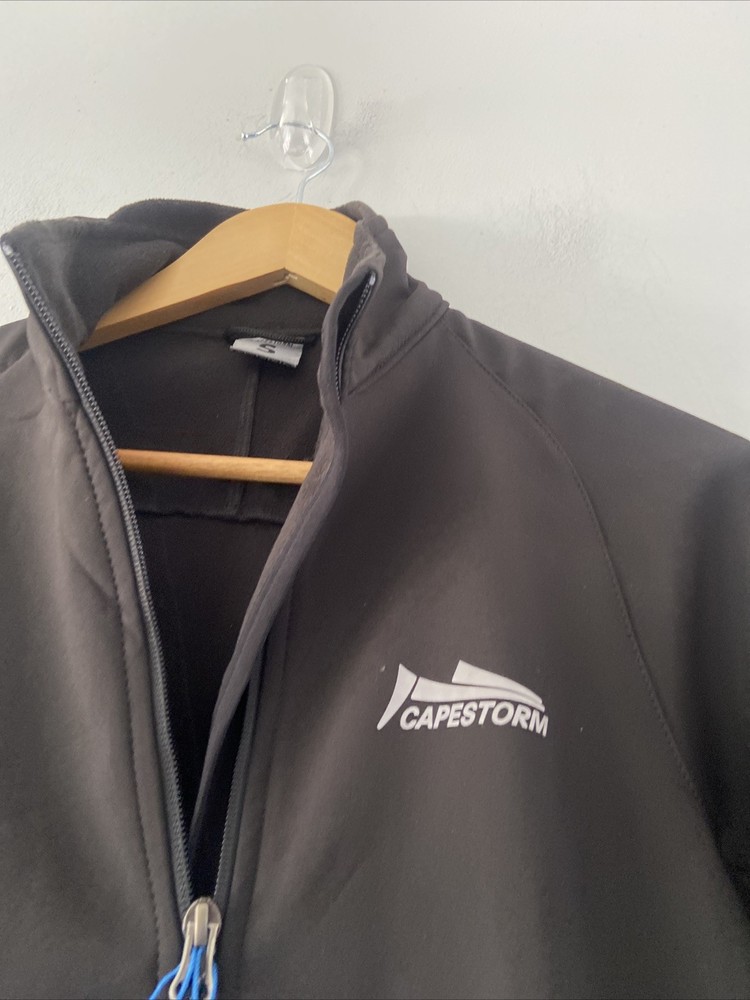 Capestorm Softshell Jacket Men’s Aardvark Coat Small Black Entropy