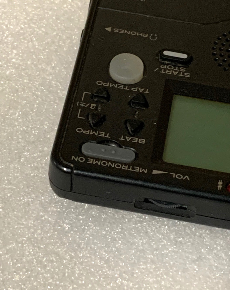 KORG TM-50 Tuner Metronome Black – Tested Working