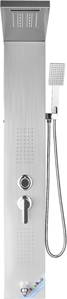 High-Performance Shower Panel with 5 Modes & Anti-Clog Nozzles - Easy Assembly