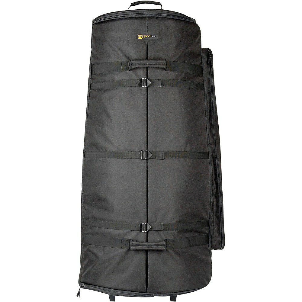 Protec Multi Tom Bag With Wheels Black