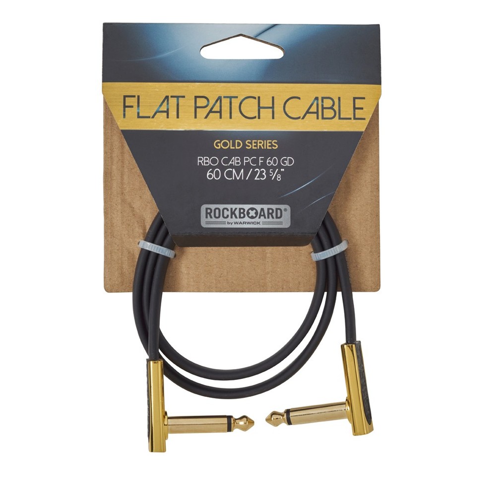 RockBoard Flat Patch Gold Series Cable 60cm / 23.62"