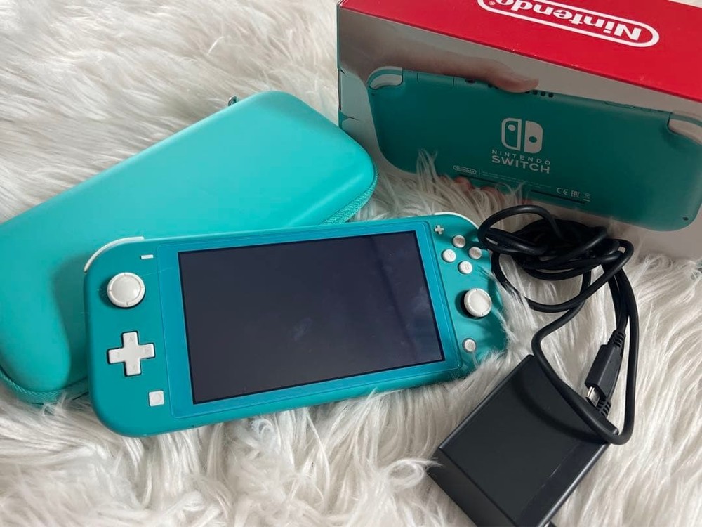 Nintendo Switch Lite Case Set Turquoise