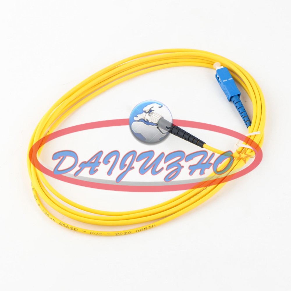 NEW ST-SC Singlemode Simplex Fiber Optic Cable Adapter 3Meter