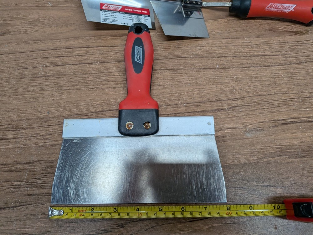 WAL BOARD TOOLS W/Extras 6.5” INSIDE CORNER TOOL 082-030