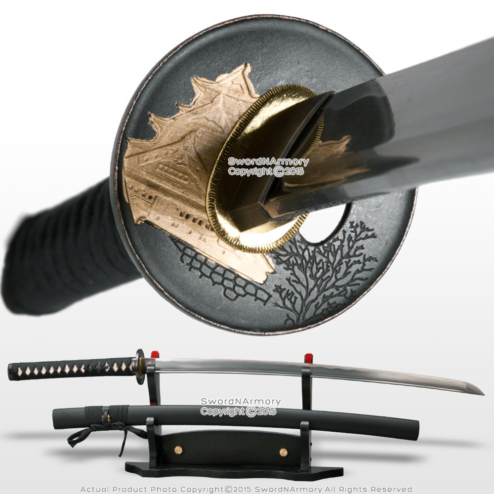 Handmade Practical Samurai Katana Sword Sharp with Box