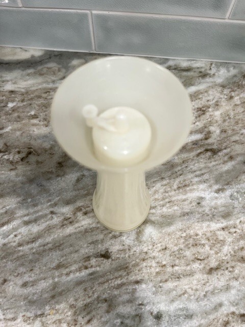 Vintage Tupperware White Jiffi Sift-n-Store