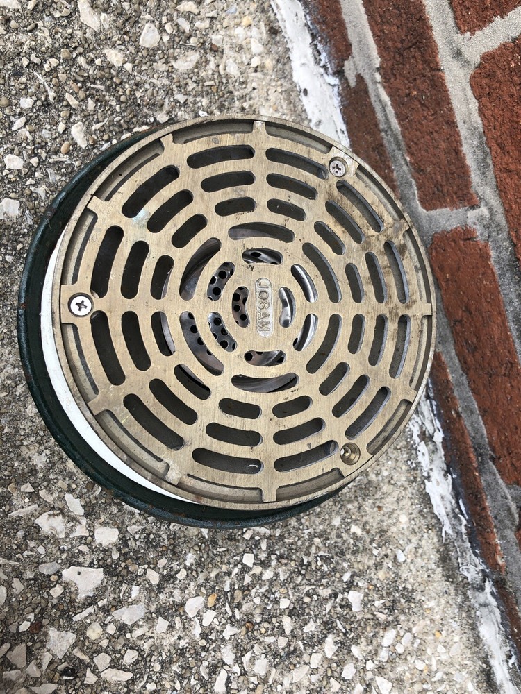 Josam Cast Iron Floor Drain 30000 Stainless Strainer