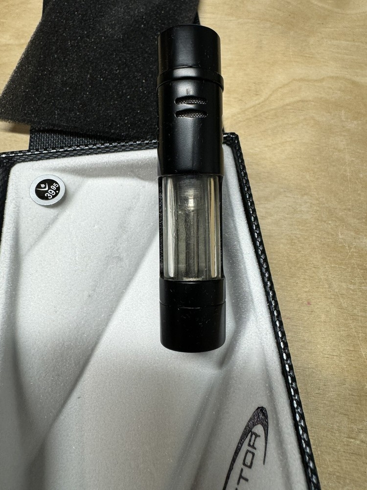 Vector Delta - Double Jet Flame Torch Lighter - Black - New