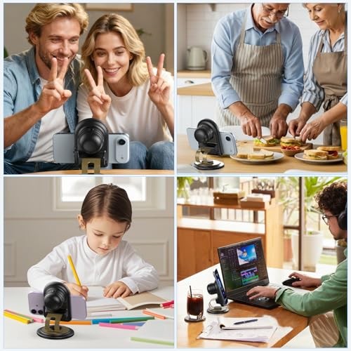 Cell Phone Stand with Instant Wireless Induction Bluetooth Speaker(Video