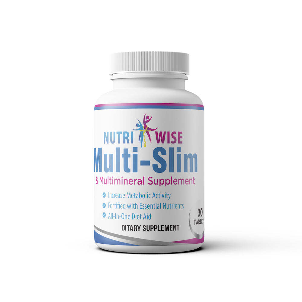 NutriWise Multi-Slim Plus Vitamins for Weight Management 30ct