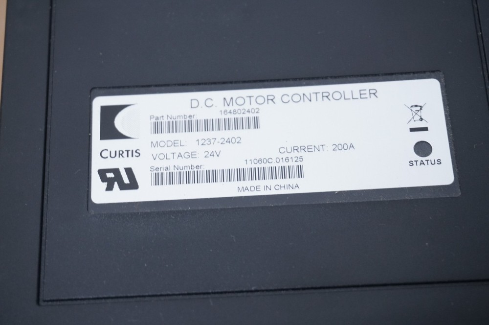 Curtis 1237-2402 D.C. Motor Controller 164802402