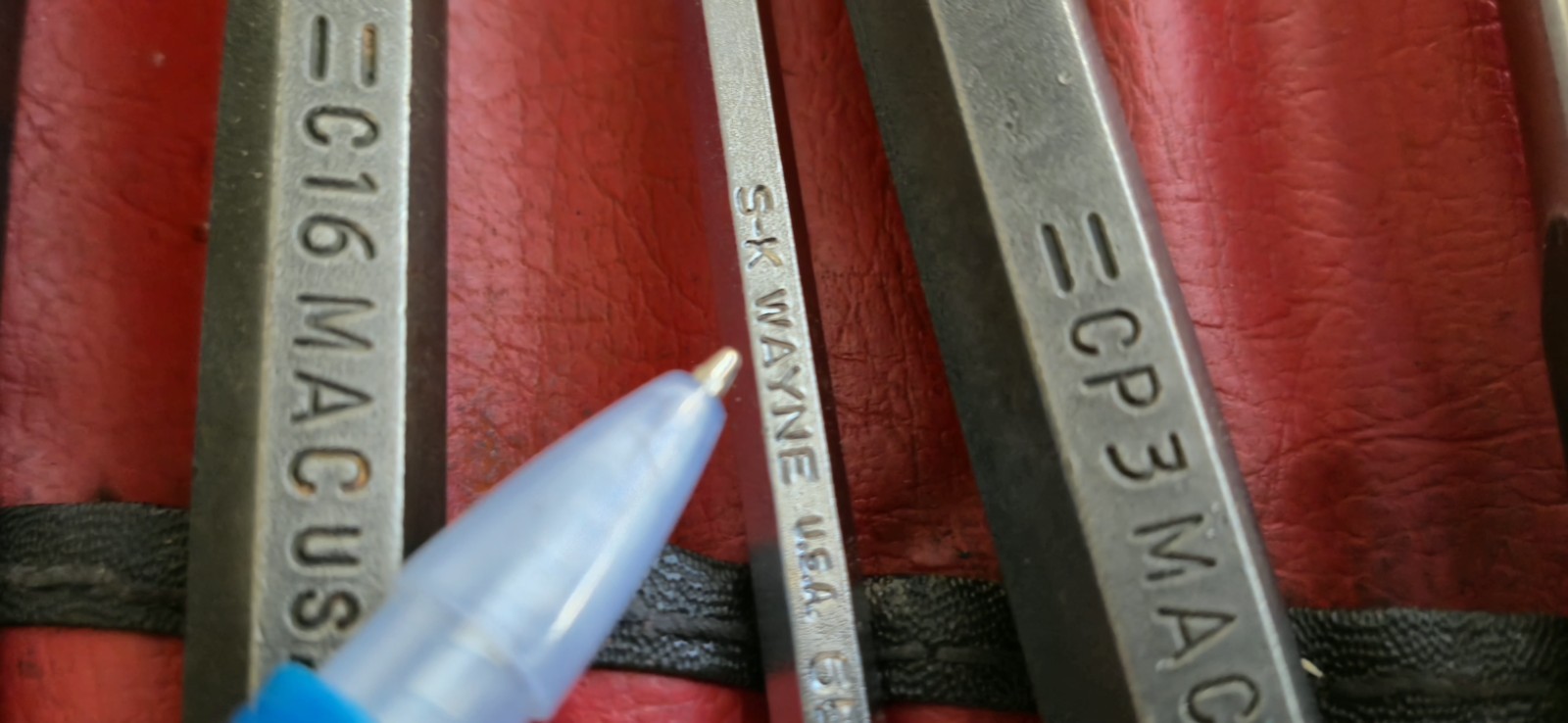 MAC TOOLS 9 PIECE CHISEL & PUNCH SET + 3 OTHERS