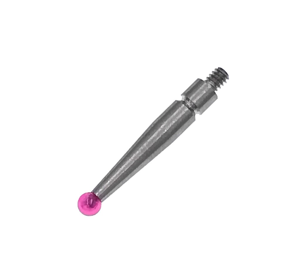 Mitutoyo 21CZB068 Contact Points For Dial Test Indicator 2mm Ruby Ball Point Tip