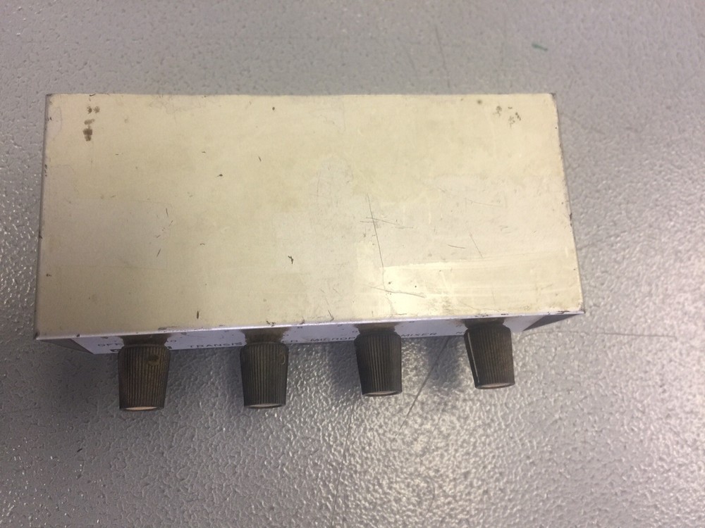 Vintage Claricon Transistorized Microphone Mixer No. 44-460