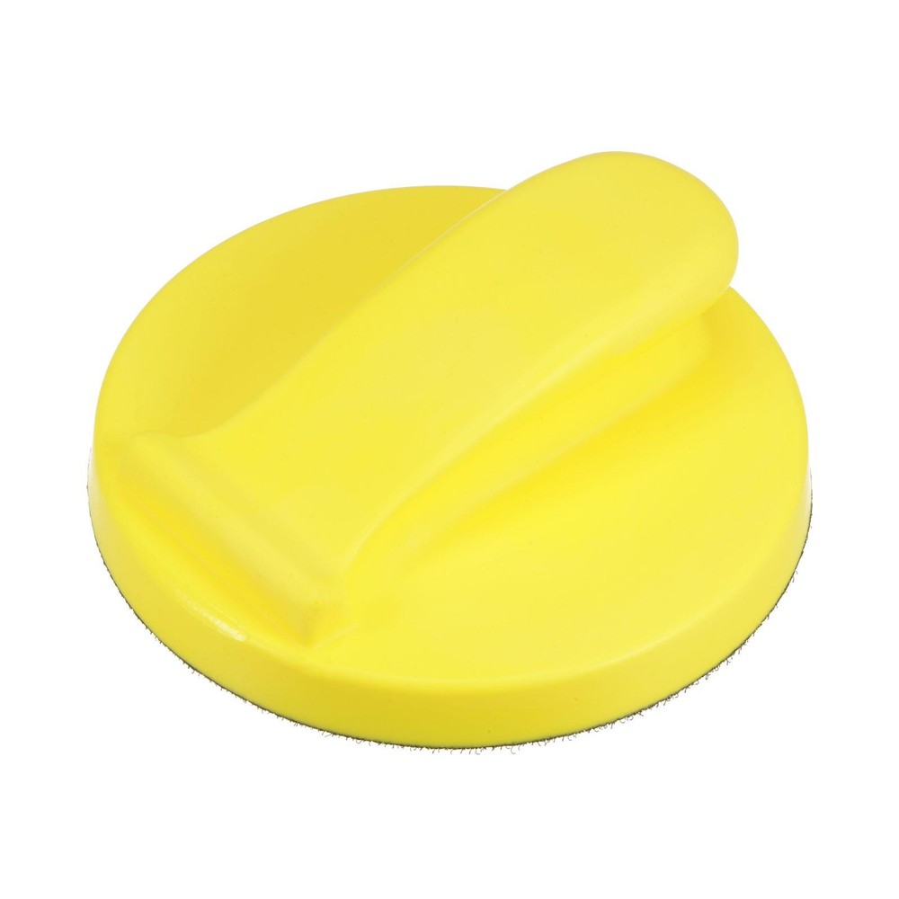 Hook and Loop Hand Sanding Block 6" Round Sanding Disc PU Foam Backing Plate