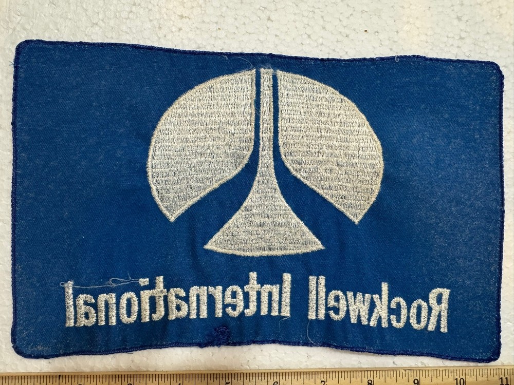 Vintage - Large Rockwell International Patch