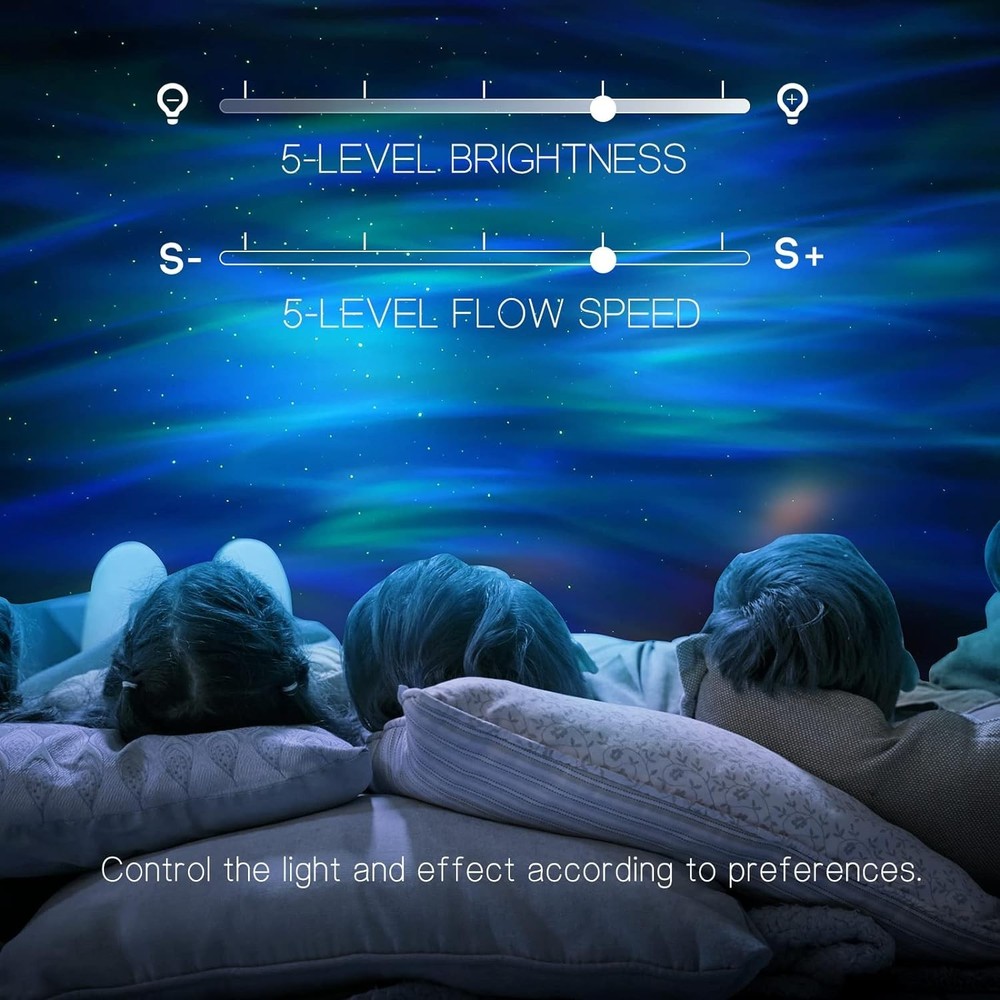 Elephant-Shaped Bluetooth Star Projector with 33 Effects - Gift for All Ages