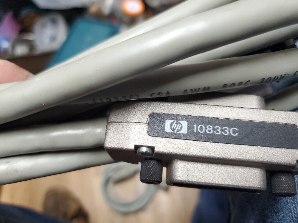 HP GPIB Cable 10833b Hewlett Packard 2m long