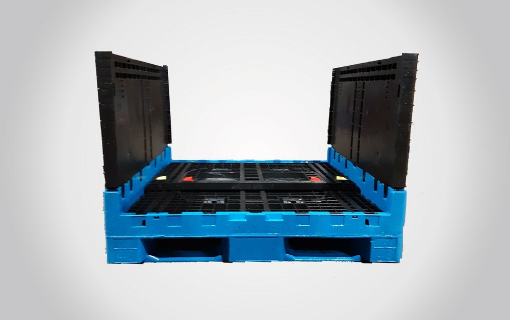 48x45x34 Plastic Bulk Collapsible Container