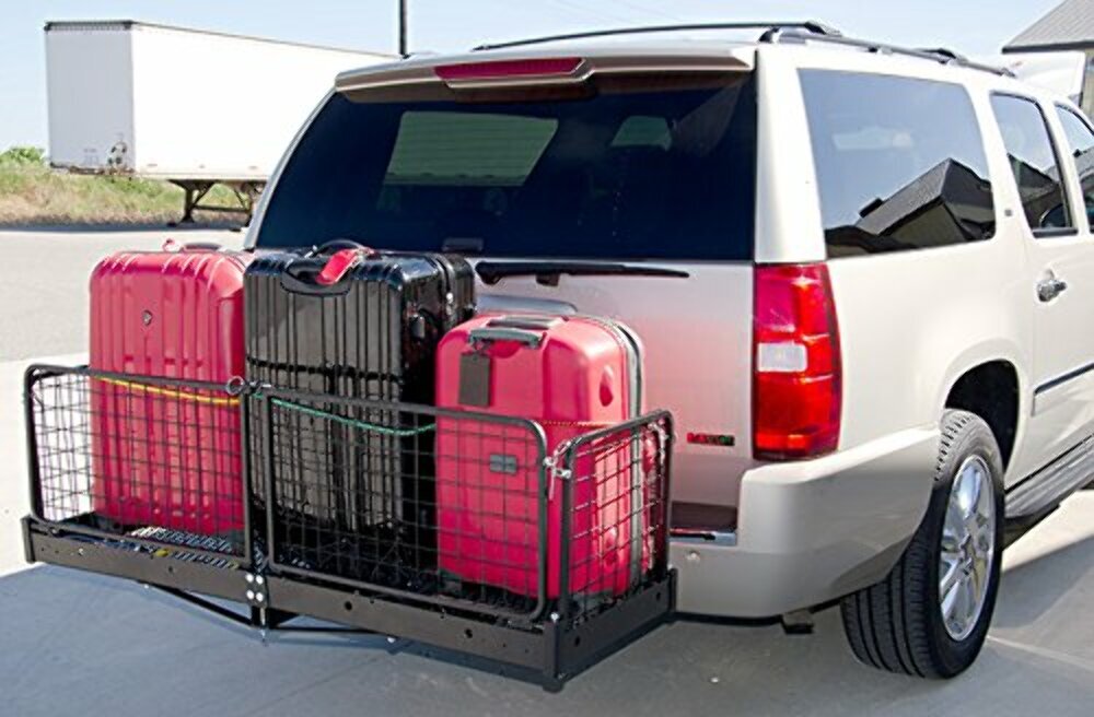 Erickson 07496 Cargo Carrier with Sides (Folding, 500 lb. Rated)