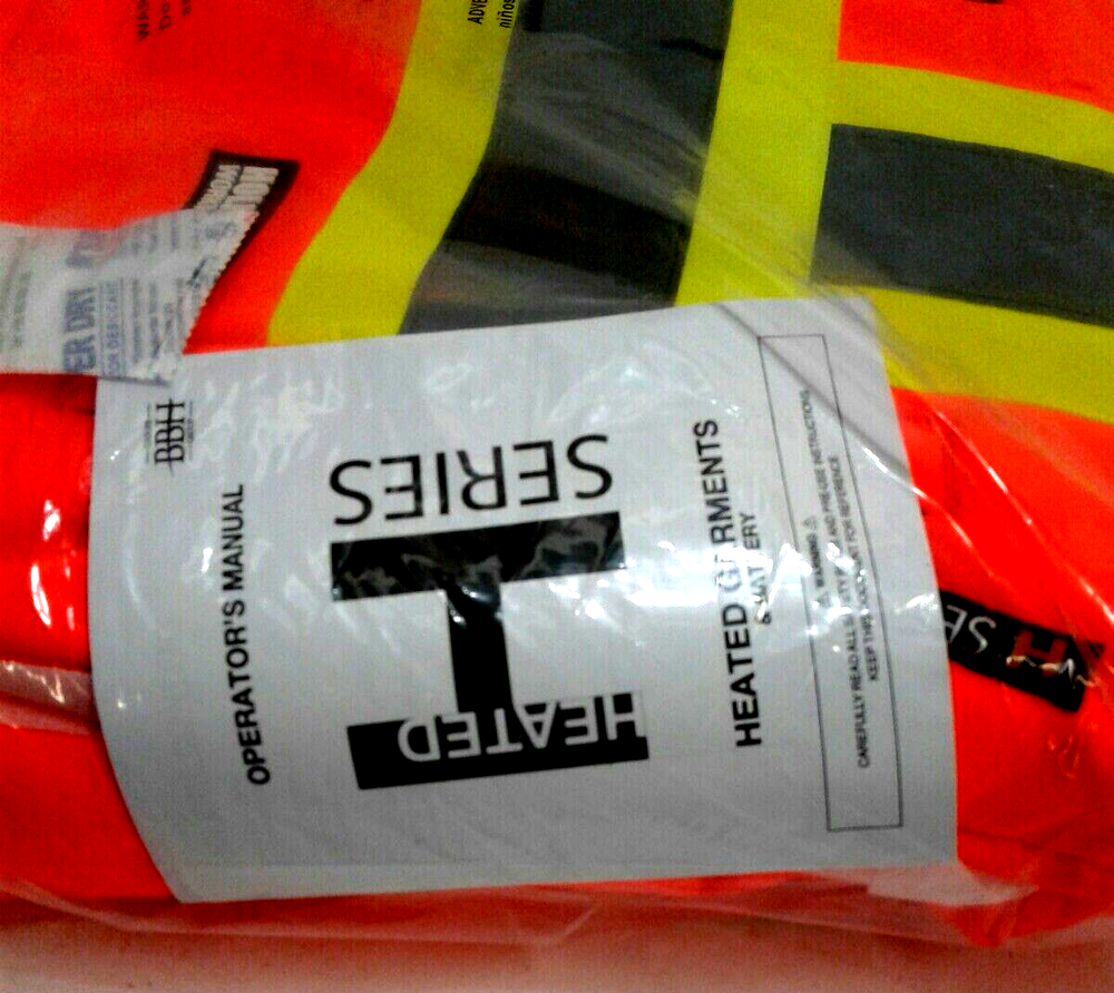 Holmes Workwear 116516MHORHT (M)) Heated Series SoftShell Jacket Orange Medium