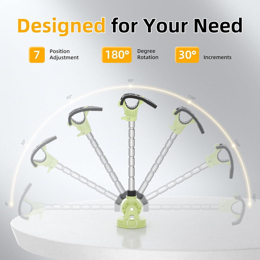 Trolling Motor Stabilizer Glow in the Dark Support Mount, with Extra Adjustable