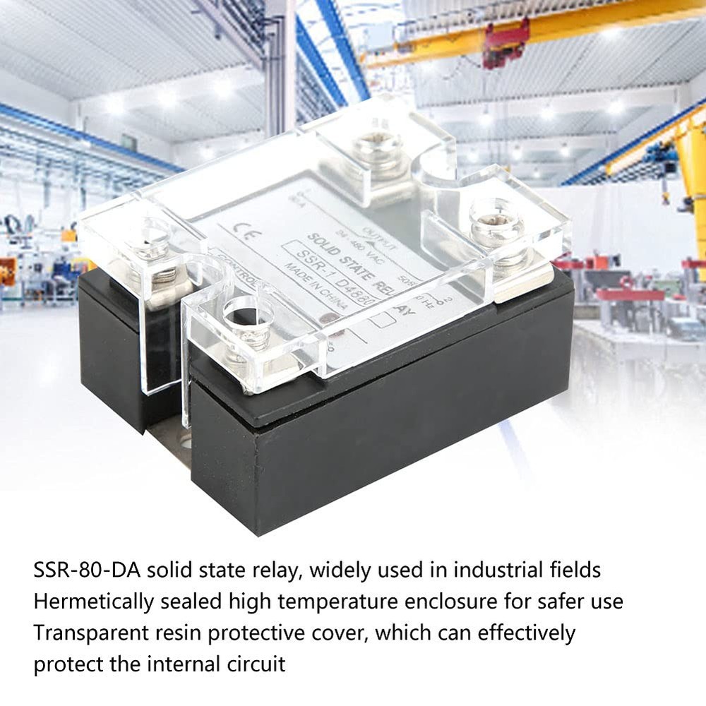 Solid State Relay SSR Module DC Controlled AC Input 332VDC Output 24480V
