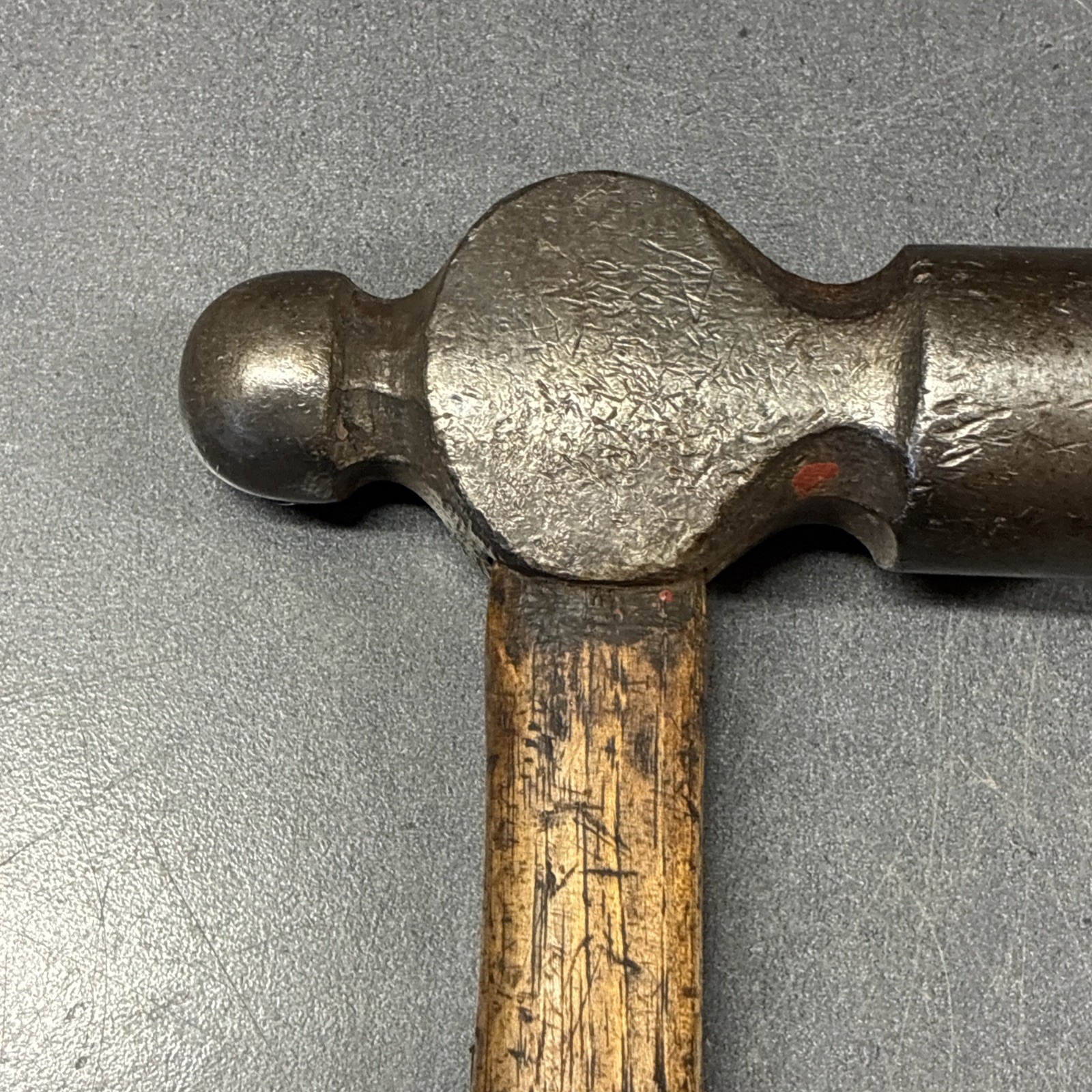 Vintage 1930’s Craftsman Ball Peen Hammer 20 Oz Head Oval Logo