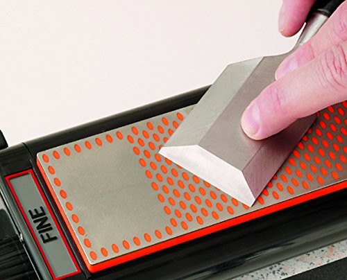 Smith's Diamond Tri-Hone Sharpening System, 8" Diamond & Arkansas Stones #50008