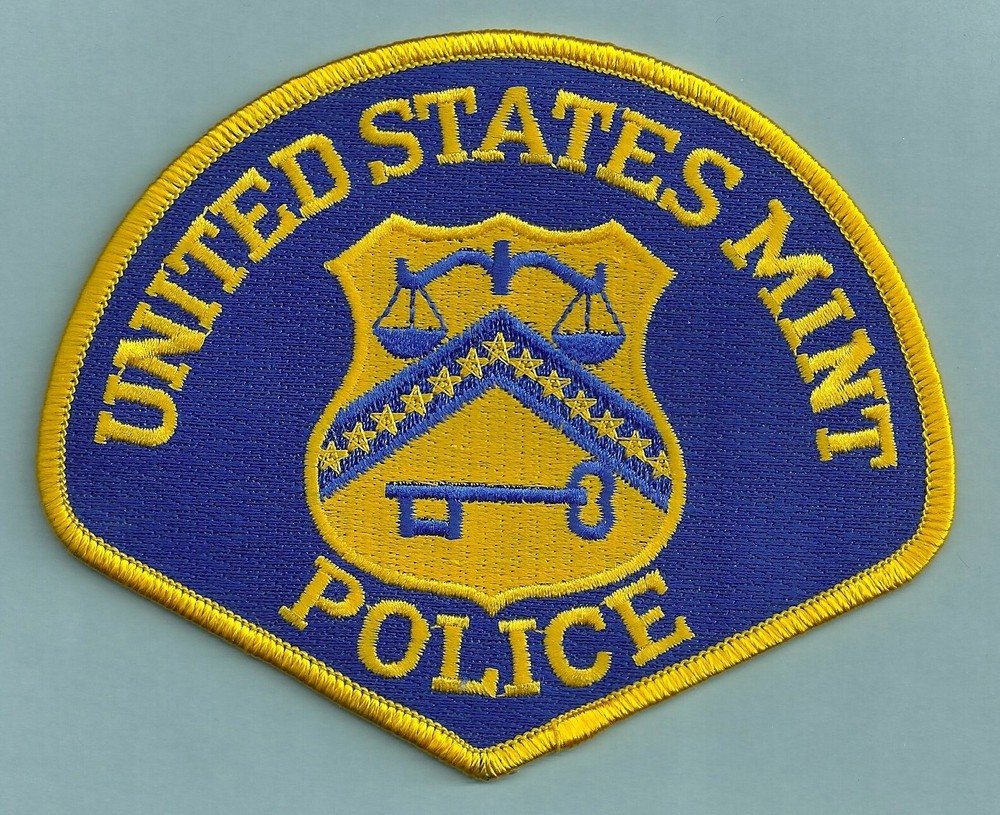 UNITED STATES MINT POLICE SHOULDER PATCH