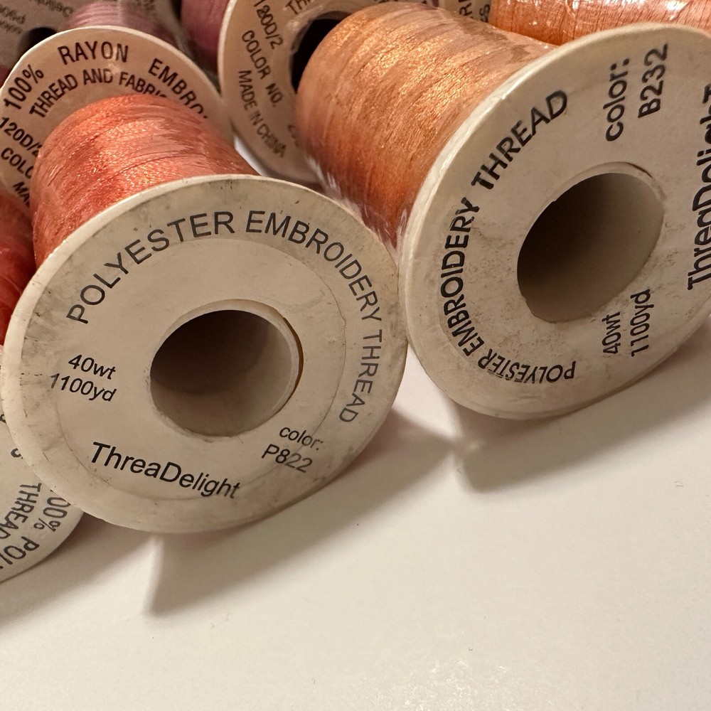 86 Spools Multi Colors Polyester Embroidery Machine Thread