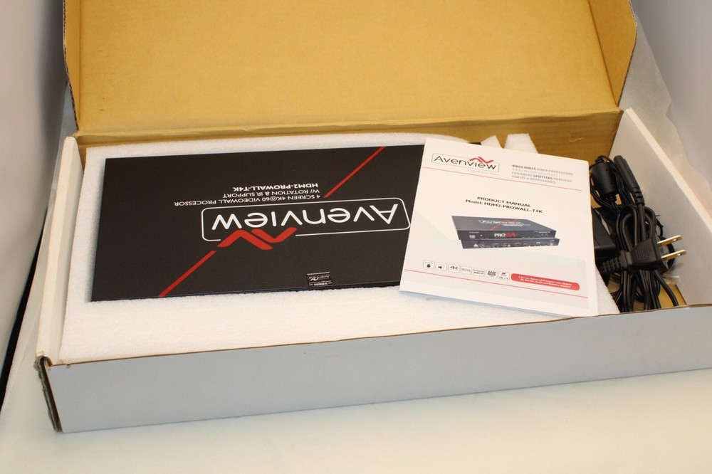 Avenview HDM2-PROWALL-T4K 4K 4-Display Video Wall Processor w/Rotation