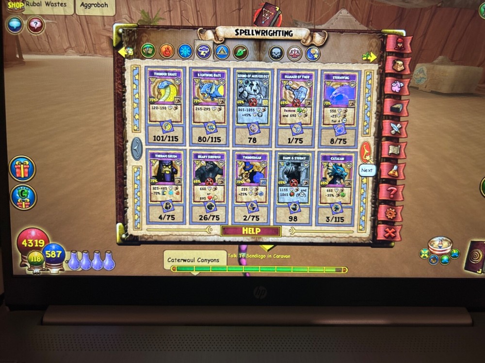 wizard101 account