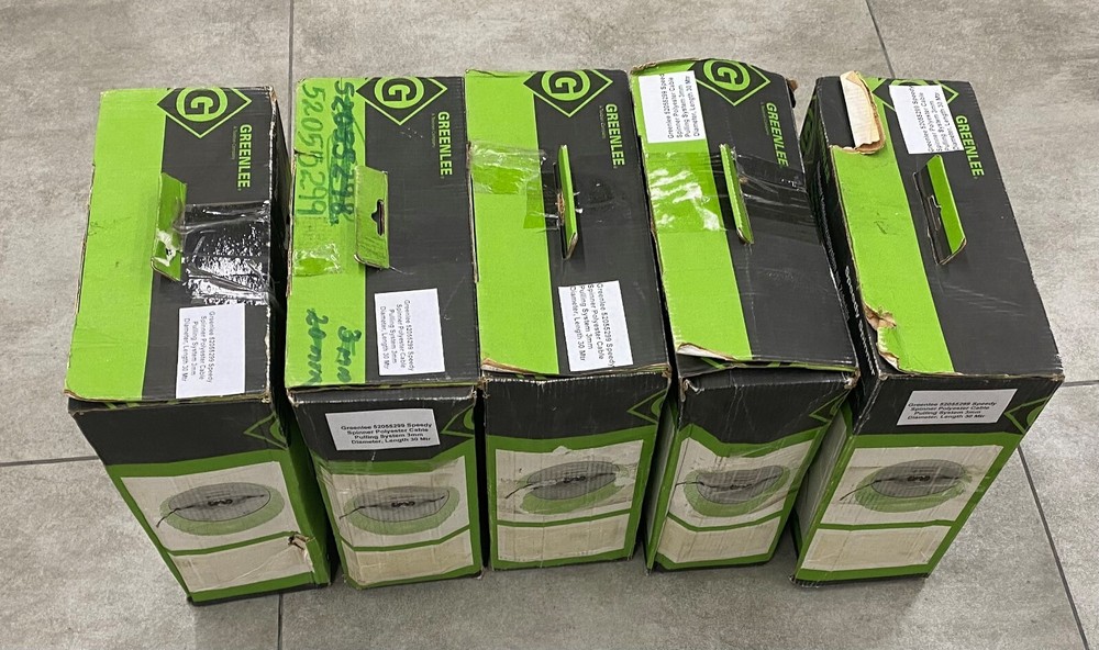 Greenlee 52055299 Speedy Spinner Polyester Cable Pulling System 3mm Dia 30M Long