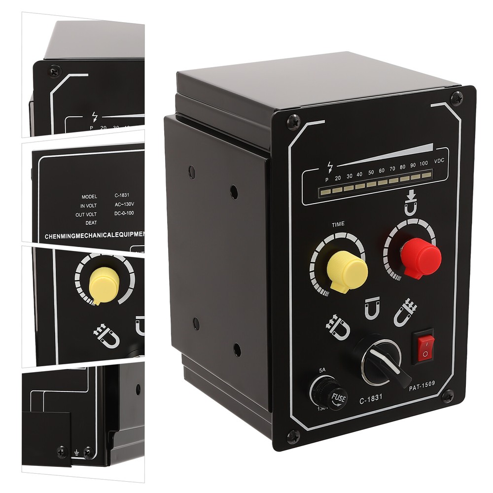 Magnetic Chuck Controller Electro Magnetic Force Adjustable 110V 0-100V 5A DC