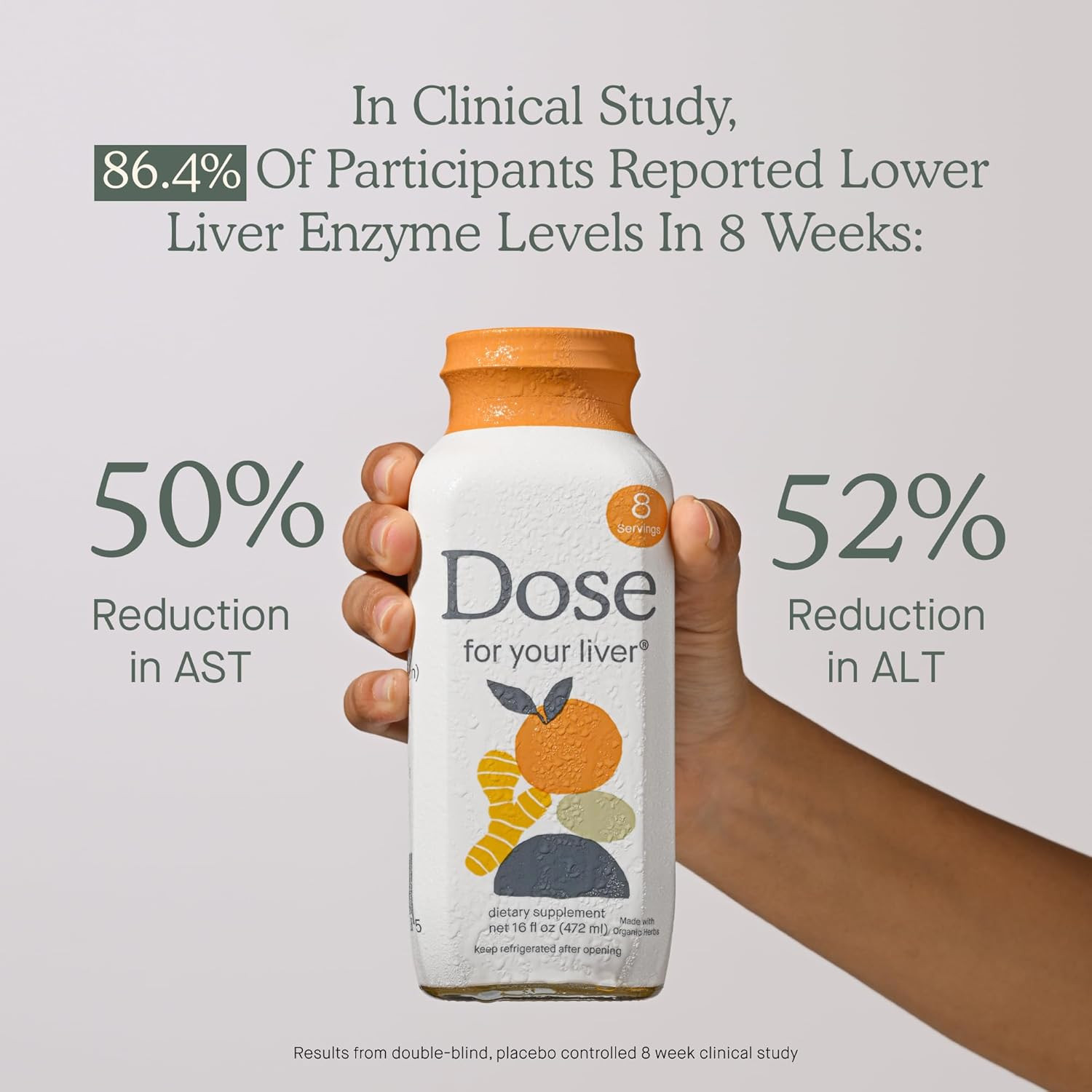 6 Dose For Your Liver --- SIX 16oz Glass Bottles ** 2027 Expiration **