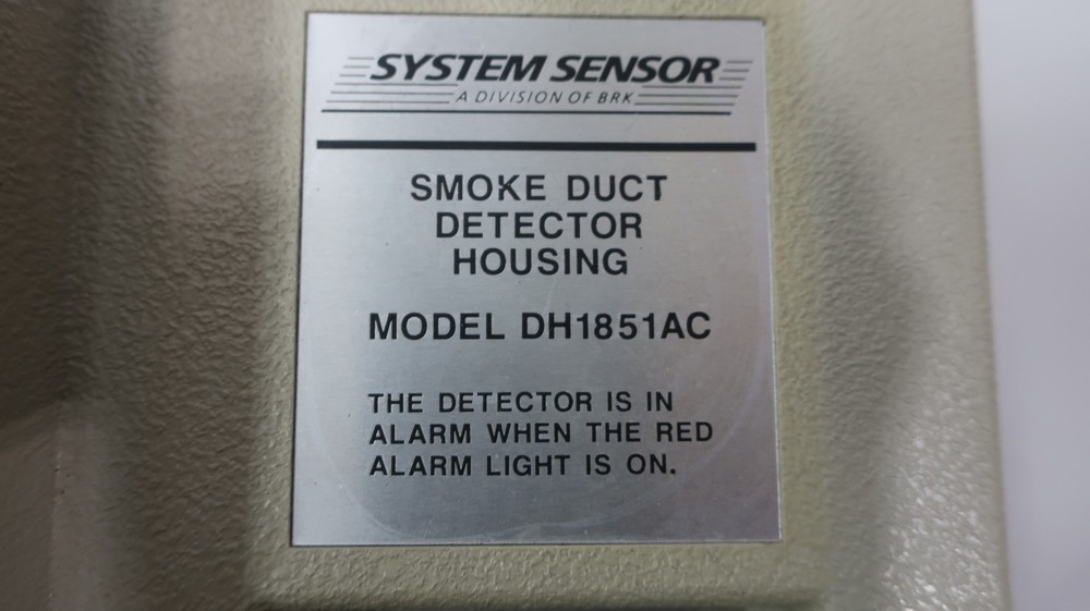 System Sensor DH1851AC-2 Smoke Duct Detector