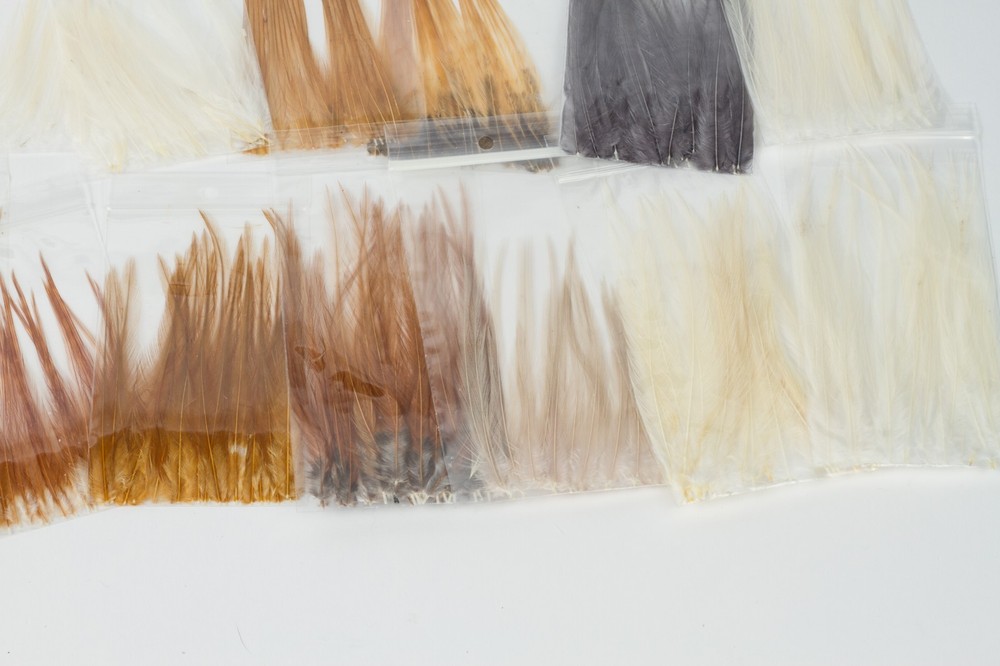 Dry Fly Neck Hackle Mini Packs - 30 PACKS!
