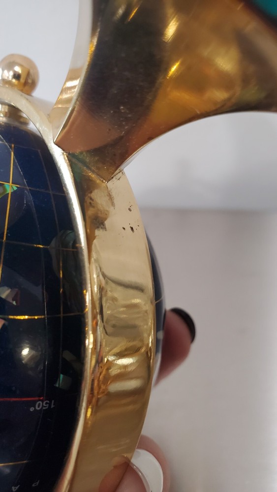 Globe with Gem Stones Desk Top Small