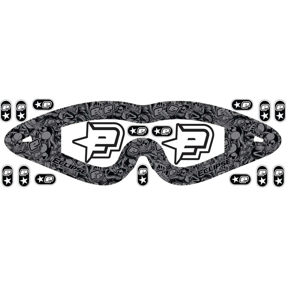 Planet Eclipse Vents Goggle Sticker - E-Flex, Avatar, E-vents, Helix - Titan