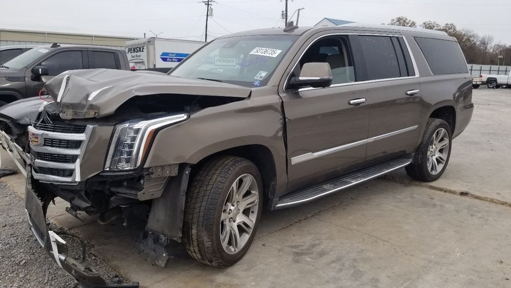 16 CADDILAC ESCALADE ESV FRONT VIEW CAMERA PROJECTOR 84092151